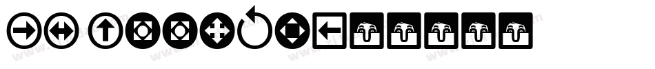 CK Arrows字体转换